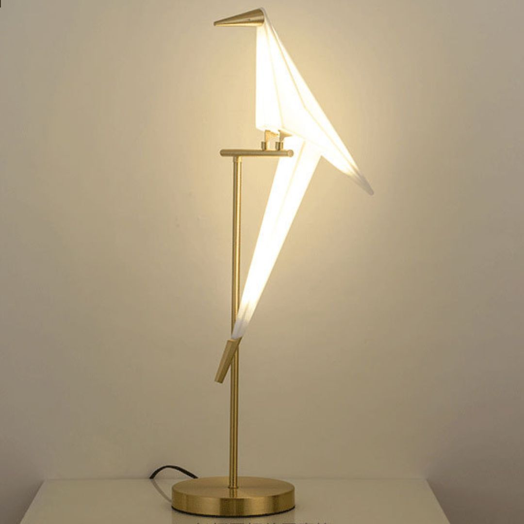 Golden Bird Metal Home Decor Table Lamp Floor Lamp