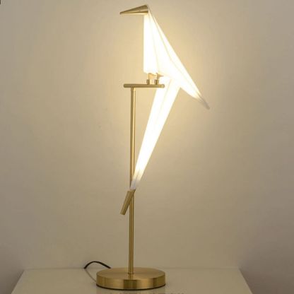 Golden Bird Metal Home Decor Table Lamp Floor Lamp-labpiecesign