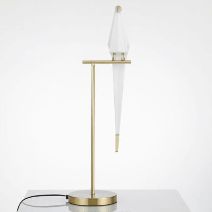 Golden Bird Metal Home Decor Table Lamp Floor Lamp-labpiecesign