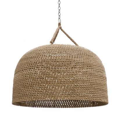 Japanese Wabi-sabi Restaurant Rope Pendant Light-labpiecesign