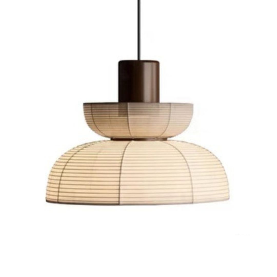 Japanese Style Wabi-sabi Style Pendant Light Restaurant Fabric Lamps