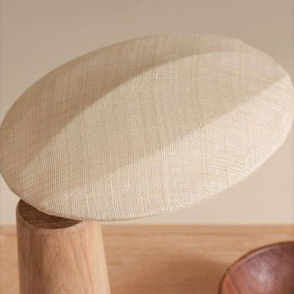 Wabi-sabi Table Lamp Simple Solid Wood Bedroom Bedside Desk Lamp-labpiecesign