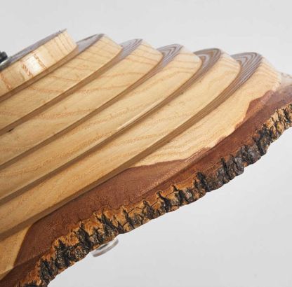 Japanese style solid wood pendant light bar lamps-labpiecesign