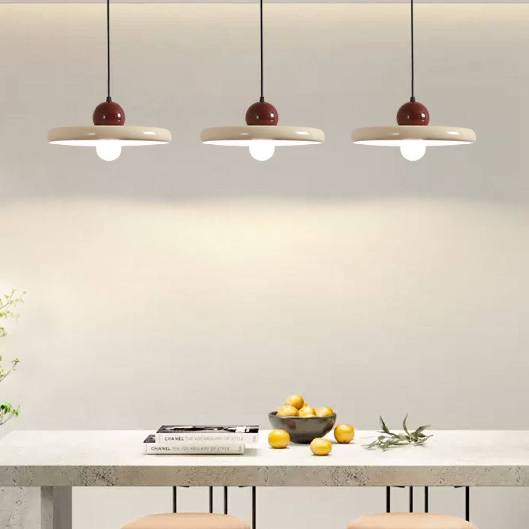 Minimalist Flying Saucer  Pendant light Medieval Bauhaus Light For Dining Room-labpiecesign