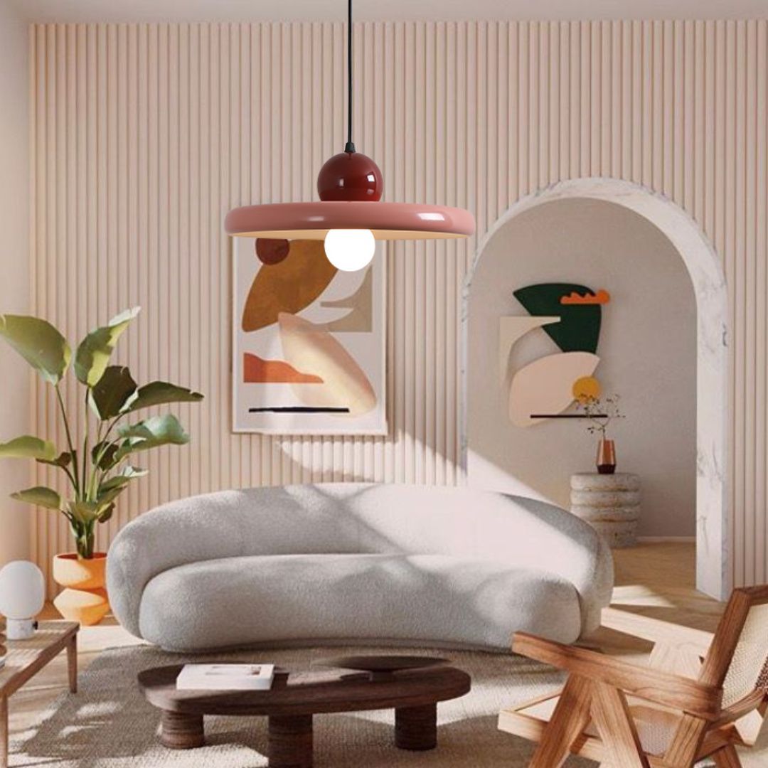 Minimalist Flying Saucer  Pendant light Medieval Bauhaus Light For Dining Room-labpiecesign