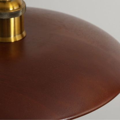 Retro Solid Wood Pendant Light-labpiecesign