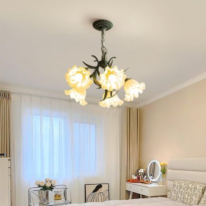 Lily of the Valley Flower Chandelier-labpiecesign