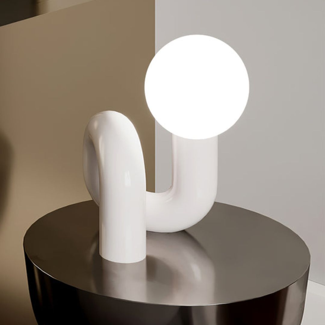 Spiral Glass Table Lamp-labpiecesign