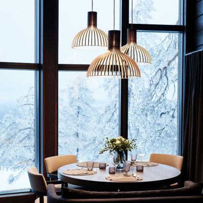 Japanese Creative Wooden Light Pendant Lamp-labpiecesign