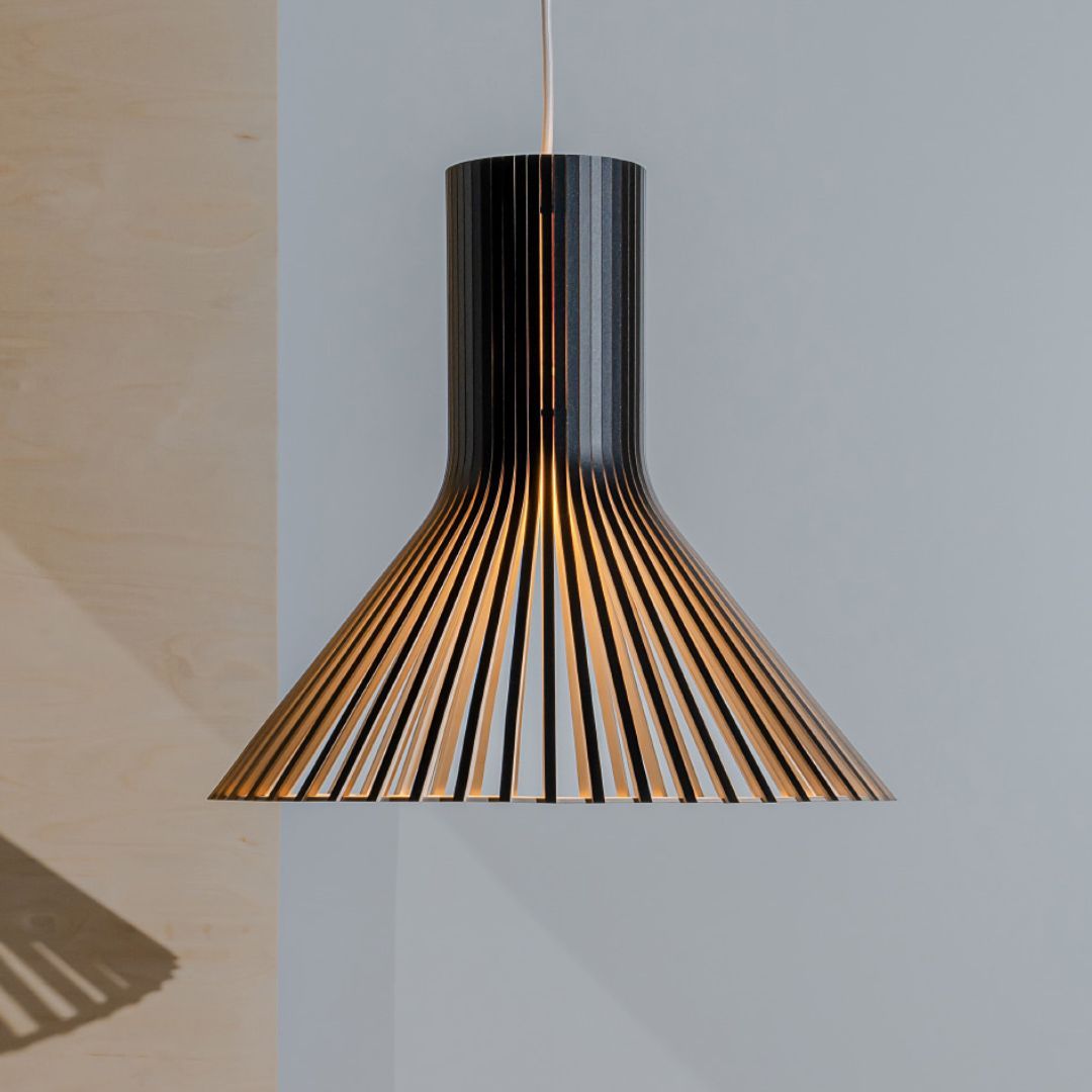 Japanese Style Creative Wooden Light Secto Pendant Lamp-labpiecesign