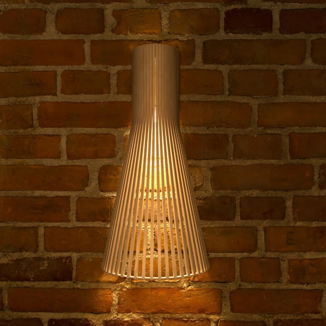 New Chinese Style Living Room Lamp Modern Minimalist Bamboo Wood Wall Lamp Uplight / downlight-labpiecesign