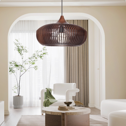 Japanese Solid Wooden High Quality Pendant Light-labpiecesign