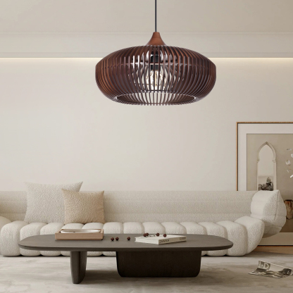 Japanese Solid Wooden High Quality Pendant Light-labpiecesign