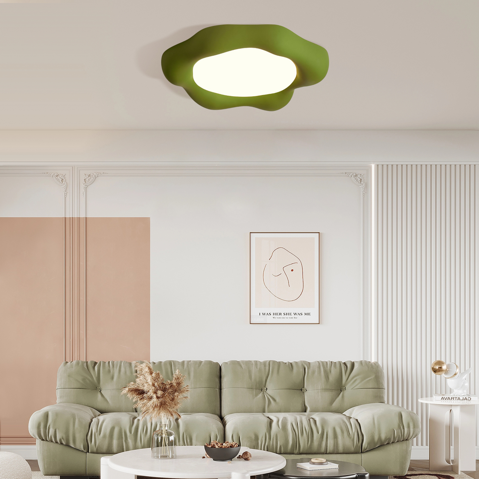 Nordic Modern Master Bedroom Ceiling Lamp