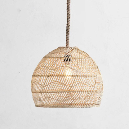 Rattan Hanging Light Shades Pendant Lamp For Living Room-labpiecesign