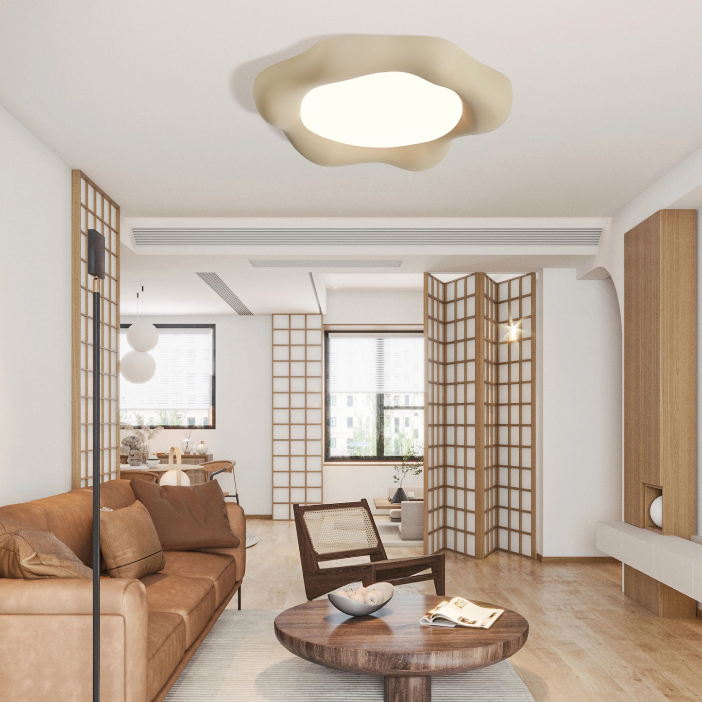 Nordic Modern Master Bedroom Ceiling Lamp