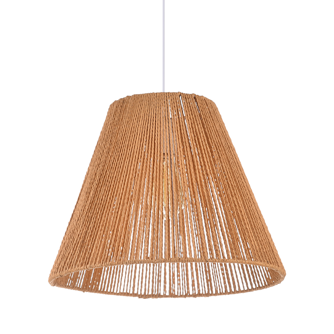 Bohemian Style Hemp Rope Pendant Light For Kitchen-labpiecesign