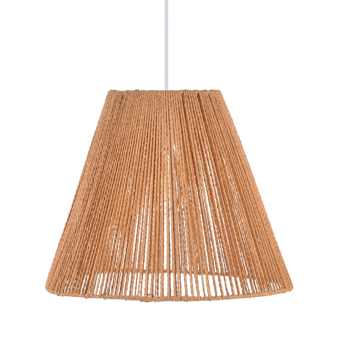 Bohemian Style Hemp Rope Pendant Light For Kitchen-labpiecesign