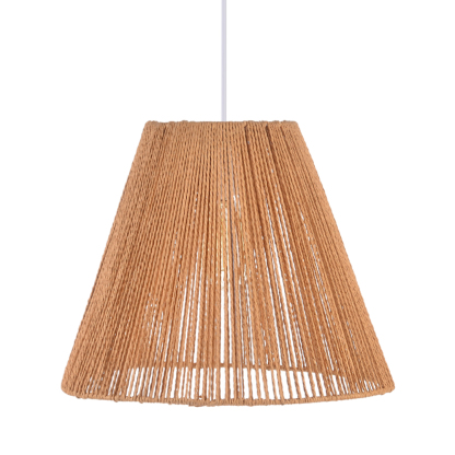Bohemian Style Hemp Rope Pendant Light For Kitchen-labpiecesign
