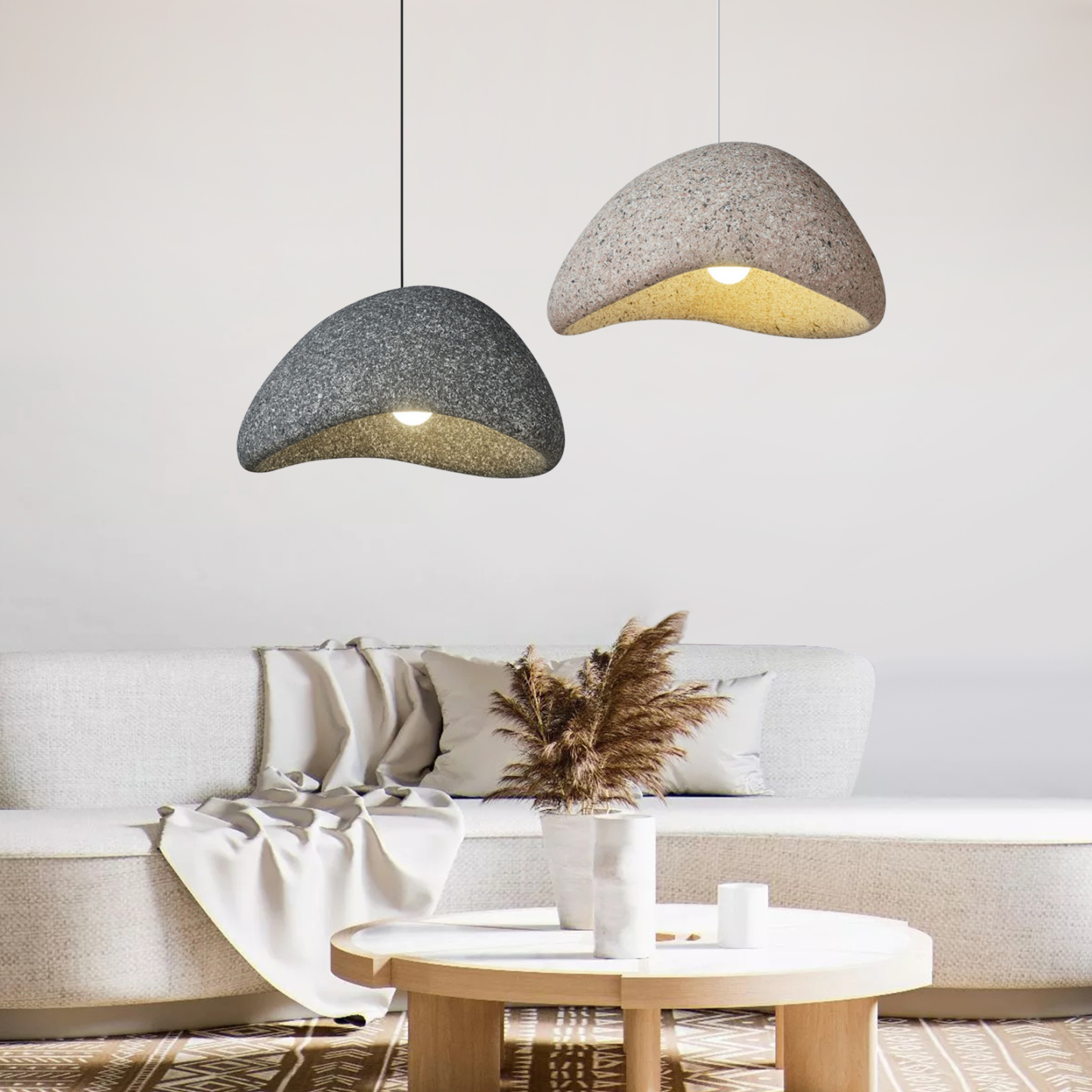 Modern Wabi-sabi Chandelier Dining Room Light