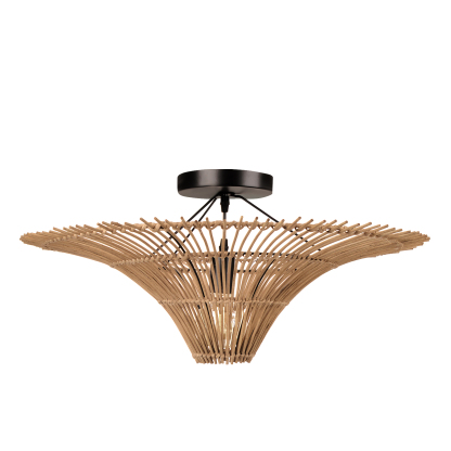 Wabi-sabi Japanese style  Pendant Light Rattan Ceiling Lampshade-labpiecesign