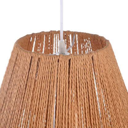 Bohemian Style Hemp Rope Pendant Light For Kitchen-labpiecesign