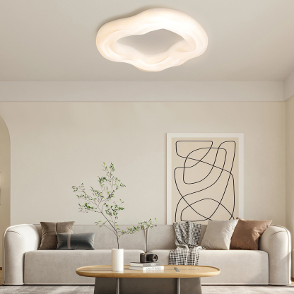 Cream Wind Cloud Lamp Bedroom Ceiling Light-labpiecesign
