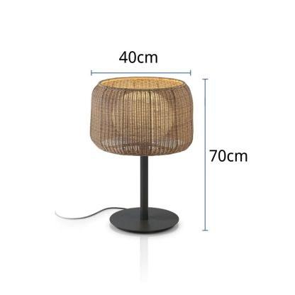 Art Japanese Rattan Pendant  Light Outdoor Waterproof Rattan lamp-labpiecesign