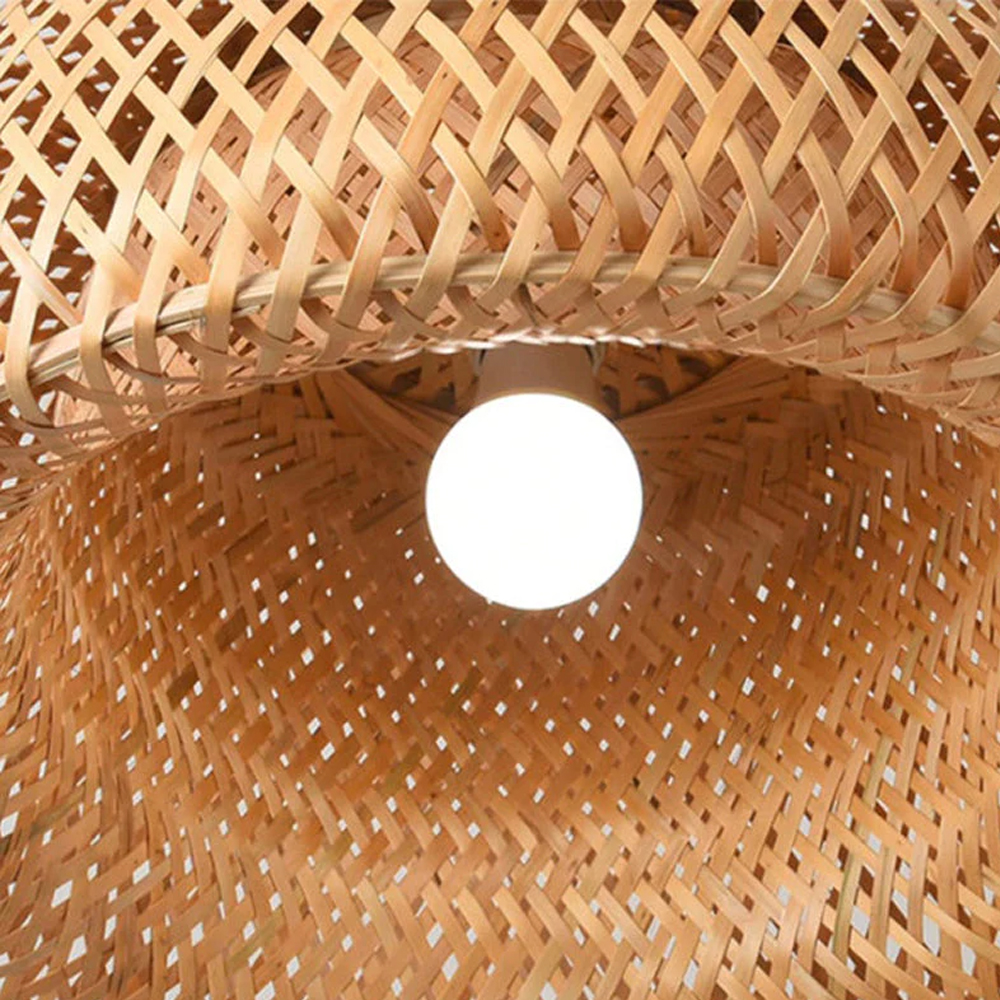 Vintage Handmade Bamboo Ceiling Light