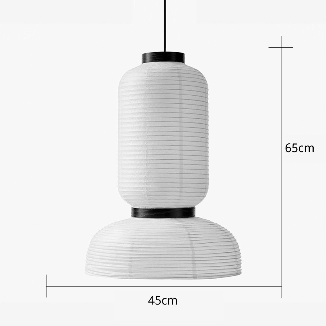 Japanese-style Wabi-sabi Lamp Homestay Lamp Yong Handmade Rice Paper Pendant Light