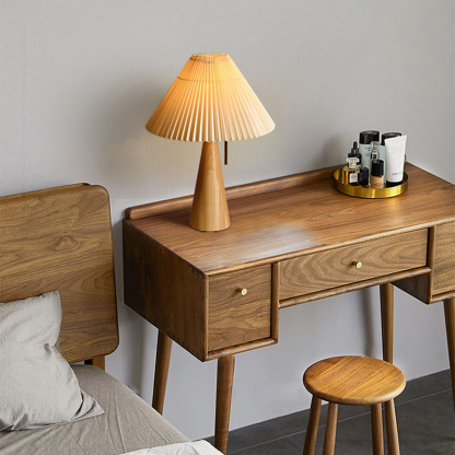 Japanese Retro Bedroom Bedside Table Lamp-labpiecesign