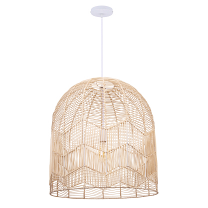 Handmade Basket Rattan Pendant Light Shades For Living Room-labpiecesign