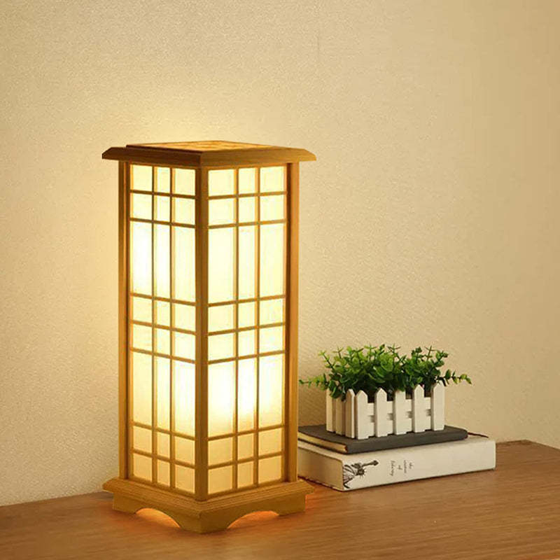 Floor Lamp Wood Tatami Table Lamp For Bedroom