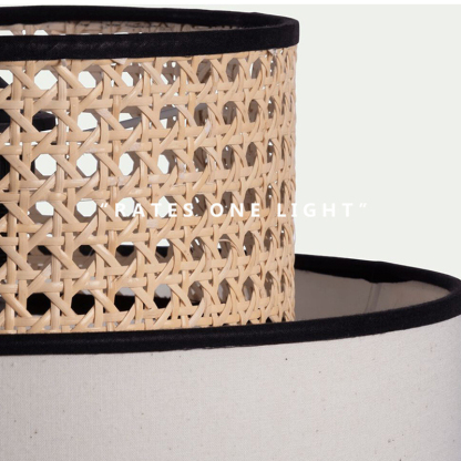 Creative Hand-woven Rattan Pendant Light For Living Room-labpiecesign