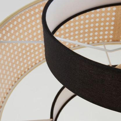 Creative Weaving Lamps Hanging Rattan Pendant Light -labpiecesign