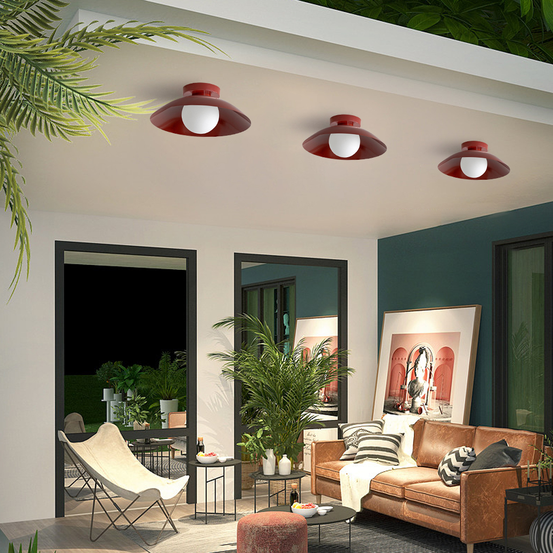 Medieval Cream Style Creative Warm Simple Modern Balcony Ceiling Lamp-labpiecesign