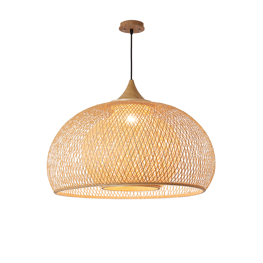 Wicker Chandelier Lighting Pendant Lamp Bamboo Pendant Light -labpiecesign