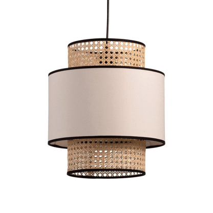 Creative Hand-woven Rattan Pendant Light For Living Room-labpiecesign
