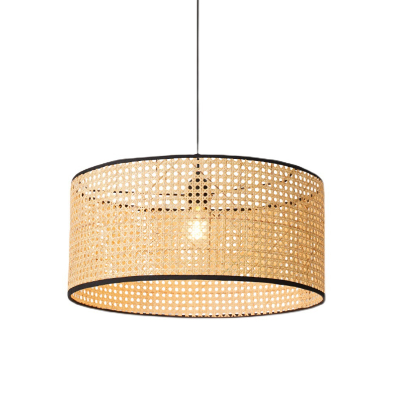 Japanese Bamboo Chandelier INS Natural Hanging Ceiling Light
