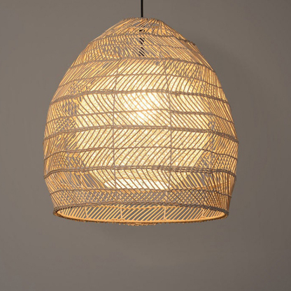 Luminaria Rattan Basket Pendant Light Romantic Rattan Chandelier-labpiecesign