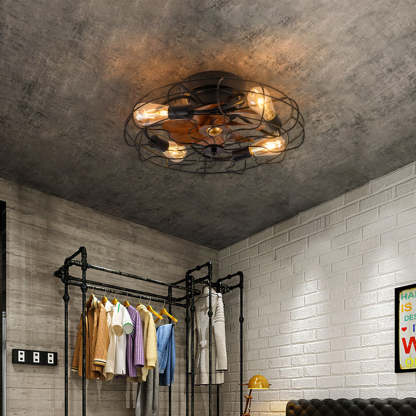 Remote Control 20in industrial Bladeless Ceiling Fan-labpiecesign