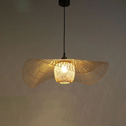 High Quality Creative Wicker Bamboo Pendant Light-labpiecesign