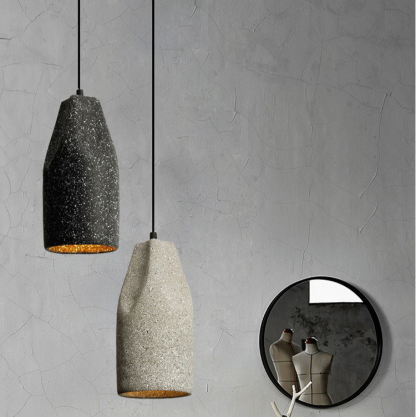 Nordic Nostalgic Industrial Wind Cement Chandelier-labpiecesign