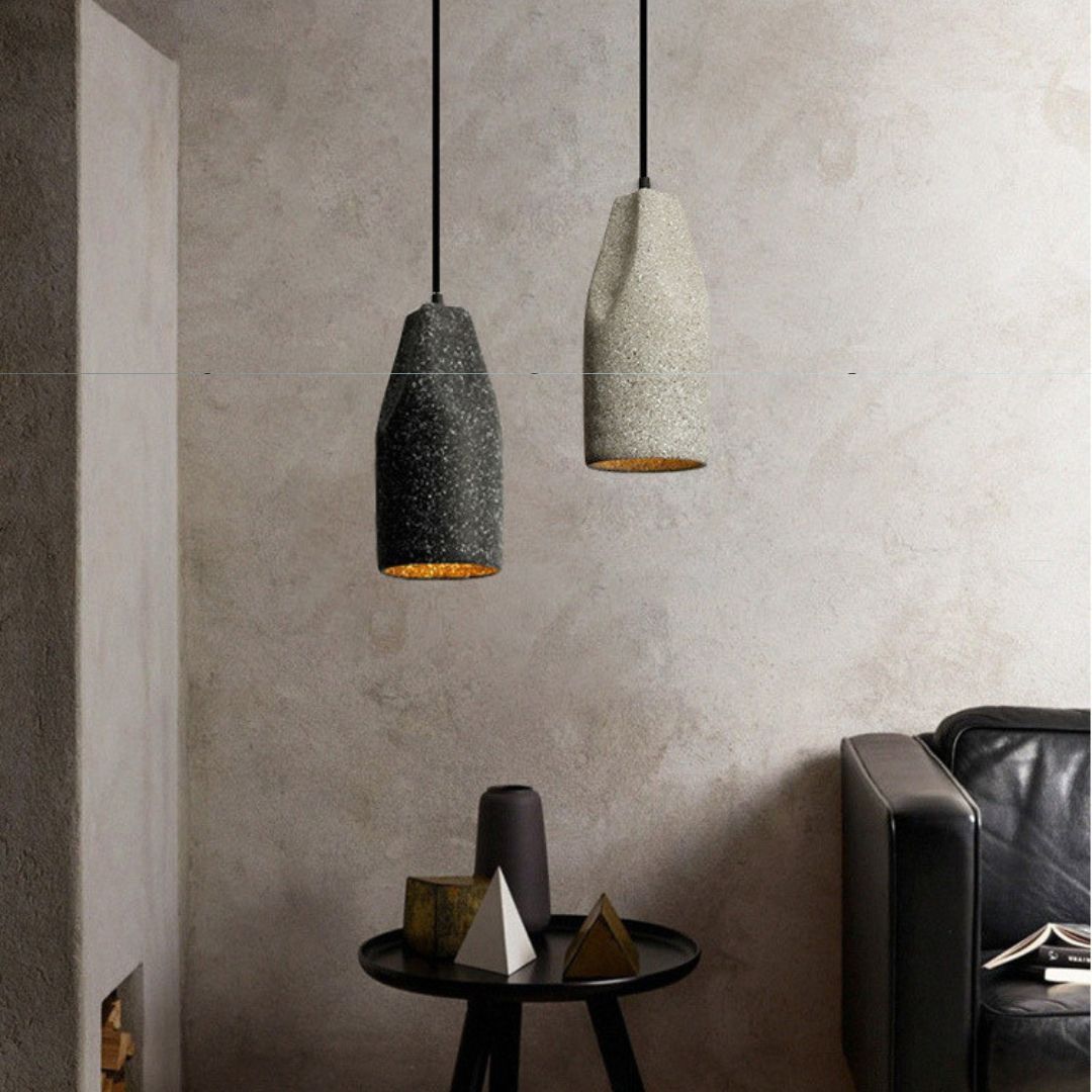 Nordic Nostalgic Industrial Wind Cement Chandelier