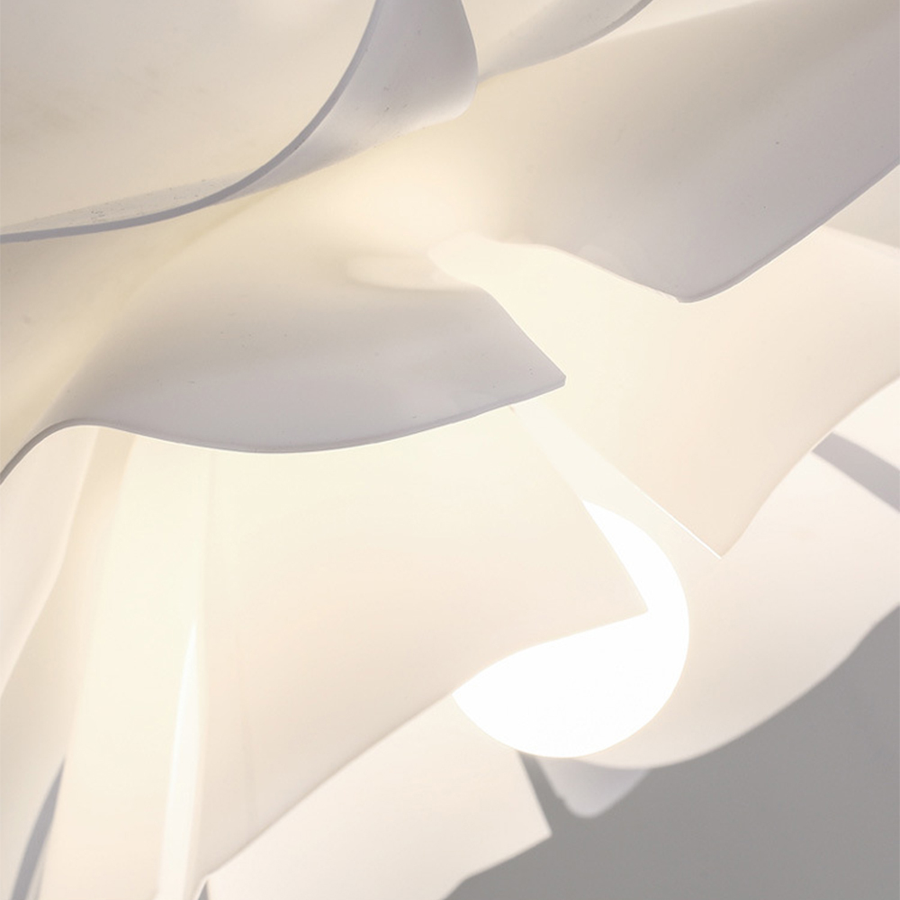 Nordic Simple White Flower Shape Ceiling Light-labpiecesign