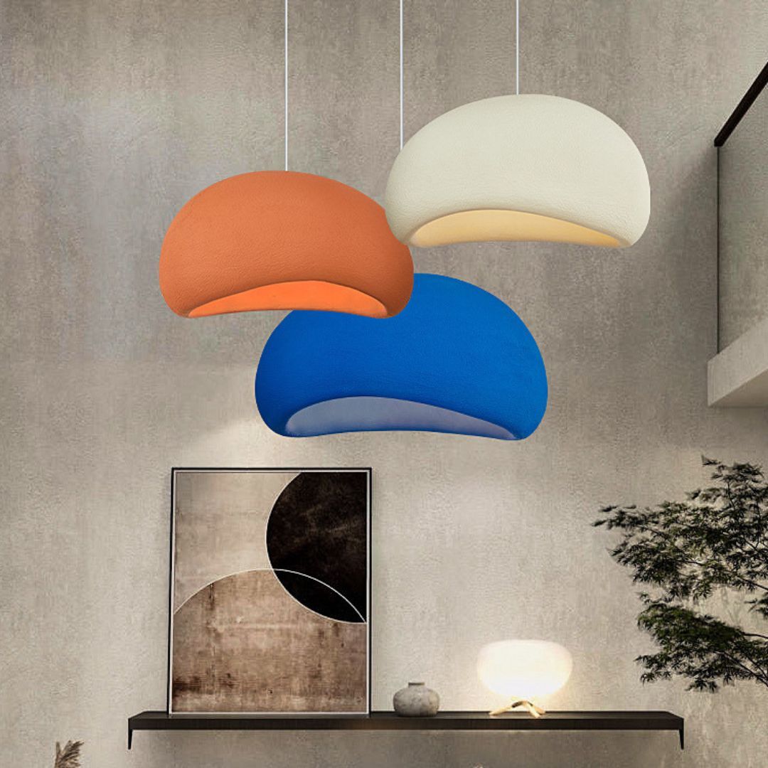 Micro Cement Design Wabi-Sabi lamp-labpiecesign