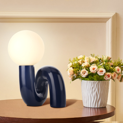 Creative Nordic Table Lamp Beside Nightstand Lamp For Bedroom-labpiecesign