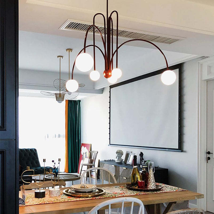 Magic Bean INS Nordic modern simple personality chandelier -labpiecesign