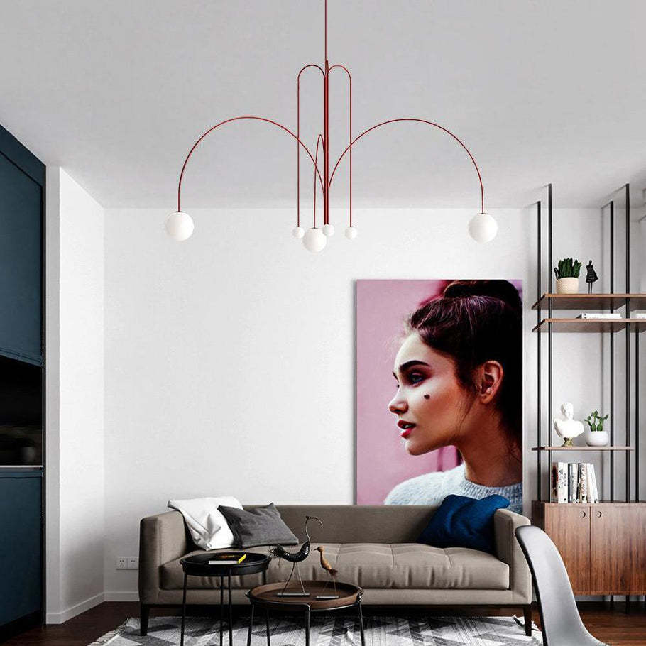 Magic Bean INS Nordic modern simple personality chandelier -labpiecesign