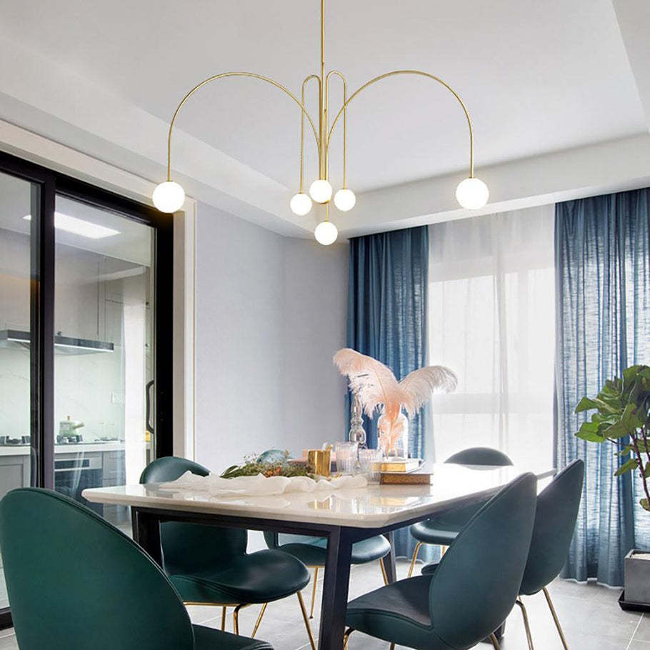 Magic Bean INS Nordic modern simple personality chandelier -labpiecesign